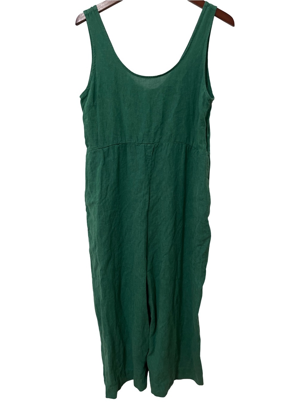 Patagonia Women's Medium Garden Island Conifer Green Jumpsuit NWT